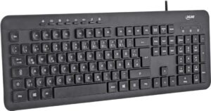 INLINE Design - Tastatur - USB - QWERTZ - Deutsch - Schwarz - retail