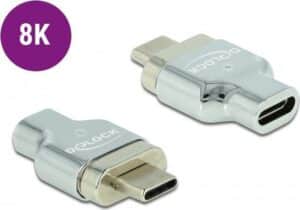 DeLOCK - Thunderbolt / USB-C adapter - USB-C (M) magnetisch bis USB-C (W) - USB 3