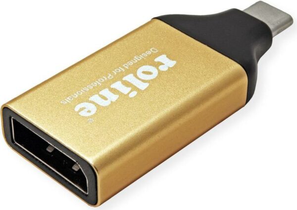 ROLINE 12.03.3232 USB-Grafikadapter 4096 x 2560 Pixel Gold (12.03.3232)