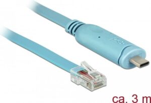 DeLOCK - Kabel seriell - USB-C (M) bis RJ-45 (M) - 3