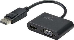 Renkforce RF-4505752 DisplayPort / HDMI / VGA Adapter [1x DisplayPort Stecker - 1x HDMI-Buchse