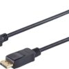 S/CONN maximum connectivity Displayportkabel-Displayport Stecker 20p auf HDMI Stecker