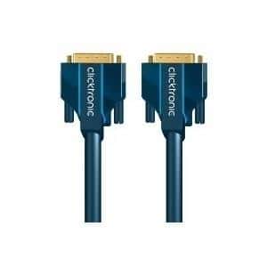 ClickTronic Casual Series - DVI-Kabel - Dual Link - DVI-D (M) bis DVI-D (M) - 10 m
