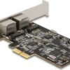 Delock - Netzwerkadapter - PCIe 2