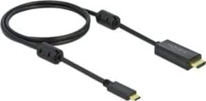 DeLOCK - Video- / Audiokabel - HDMI / USB - USB-C (M) bis HDMI (M) - 1