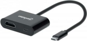 Manhattan USB-C to USB-C (with Power Delivery) and HDMI Cable