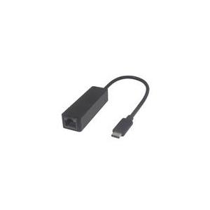 MicroConnect - Netzwerkadapter - USB-C - Gigabit Ethernet x 1 - Schwarz