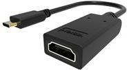 VISION - Videoschnittstellen-Converter - HDMI / USB - USB-C (M) bis HDMI (W) - Schwarz - 4K Unterstützung