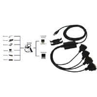 Exsys EX-1324 - Serieller Adapter - USB 2.0 - RS-232/V.24 x 4