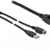 DeLOCK - Powered USB-Kabel - USB PlusPower (24 V) (M) bis USB