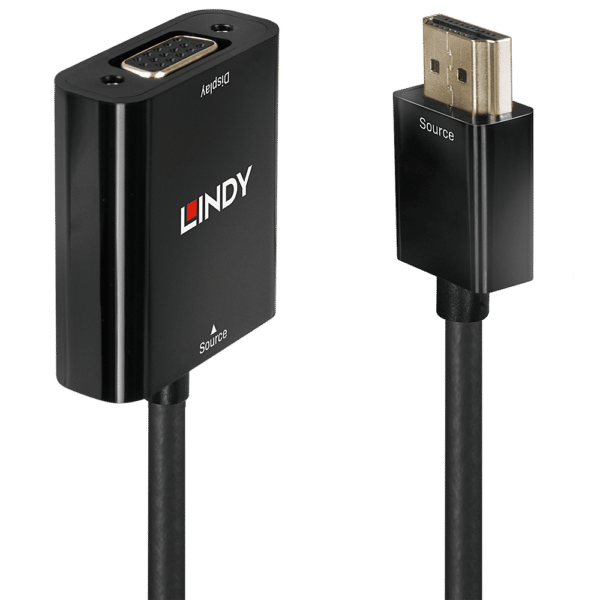 Lindy - Videokonverter - HDMI - VGA