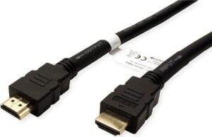 ROLINE 14.01.3464 HDMI-Kabel 50 m HDMI Typ A (Standard) Schwarz (14.01.3464)