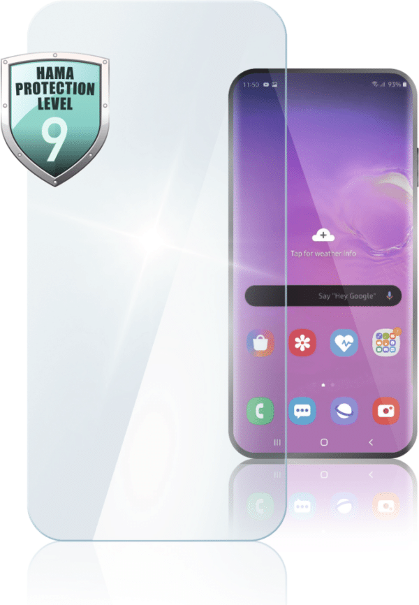 Hama Essential Line Premium Crystal Glass - Bildschirmschutz für Handy - durchsichtig (00195516)