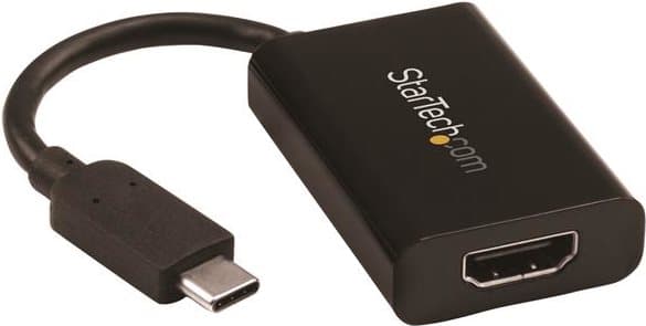 StarTech.com USB-C auf HDMI Adapter mit USB Stromversorgung - USB Typ C zu HDMI Konverter für Computer mit USB C - 4K 60Hz - Externer Videoadapter - USB Type-C - HDMI (CDP2HDUCP)