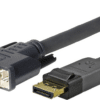 VivoLink PRODPDVI4K2 DisplayPort-Kabel 2 m Schwarz (PRODPDVI4K2)