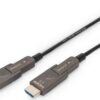 DIGITUS - Premium Highspeed - HDMI-Kabel mit Ethernet - HDMI männlich abnehmbar zu HDMI männlich abnehmbar - 20