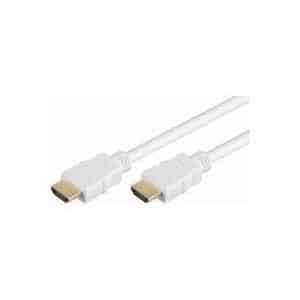 MicroConnect HDMI v1.4 19 -19 10m M-M White (HDM191910V1.4W)