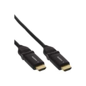 InLine High Speed - HDMI-Kabel mit Ethernet - HDMI männlich zu HDMI männlich - 1