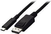 Eizo CP200 - Adapterkabel - USB-C (M) zu DisplayPort (M) - 2 m - Schwarz