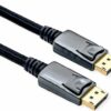 ROLINE 11.04.5866 DisplayPort-Kabel 1 m Schwarz - Silber (11.04.5866)
