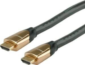 ROLINE 11.04.5806 HDMI-Kabel 9 m HDMI Typ A (Standard) Schwarz (11.04.5806)