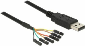 DeLock Converter USB2.0 > Serial-TTL 6 pin pin header connector individually 1