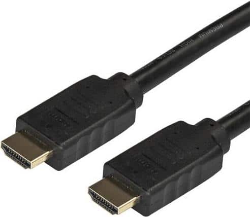 StarTech.com 4K HDMI Kabel - 7m - Premuim High Speed HDMI Kabel 60Hz - HDMI 2.0 - HDR - 3D - 1080p- Stecker/Stecker - 4K Wiedergabe - HDMI mit Ethernetkabel - HDMI (M) bis HDMI (M) - 5 m - Schwarz