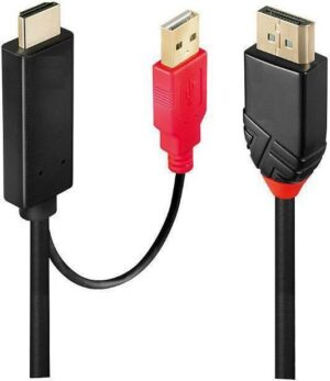 Microconnect HDMI-DP-CON3 Videokabel-Adapter 3 m HDMI Typ A (Standard) DisplayPort Schwarz (HDMI-DP-CON3)