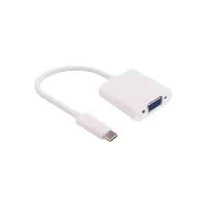 MicroConnect - Externer Videoadapter - USB-C 3.1 - VGA - weiß