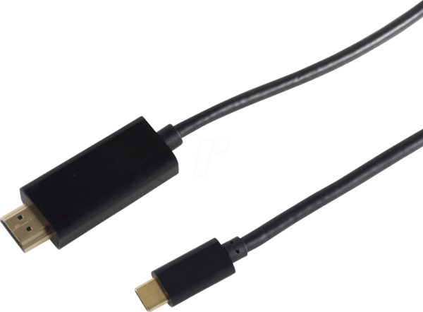 shiverpeaks BS10-57045 Videokabel-Adapter 3 m USB Typ-C HDMI Schwarz (BS10-57045)