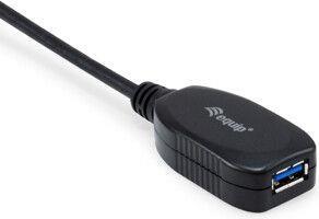 Equip 133346 USB Kabel 5 m USB 3.2 Gen 1 (3.1 Gen 1) USB A Schwarz (133346)