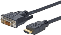 Microconnect HDM1924110 10m DVI-D HDMI Type A (Standard) Schwarz Videokabel-Adapter (HDM1924110)