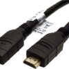 VALUE - HDMI mit Ethernetkabel - HDMI (M) bis HDMI (M) - 25 m - abgeschirmt - Schwarz - 4K Unterstützung