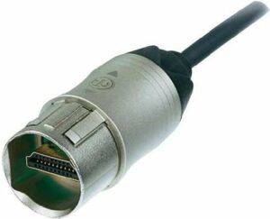 Neutrik NKHDMI - HDMI-Kabel - HDMI männlich zu HDMI männlich - 3 m - abgeschirmt - geformt