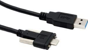 EXSYS EX-K1593V USB Kabel 1 m USB 3.2 Gen 2 (3.1 Gen 2) USB A USB C Schwarz (EX-K1593V)
