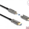Delock - High Speed - HDMI-Kabel - 19 pin micro HDMI Type D männlich zu HDMI männlich - 30
