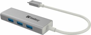 Sandberg USB-C to 3 x USB 3.0 Converter - USB-Adapter - USB-C - USB 3.0 x 3