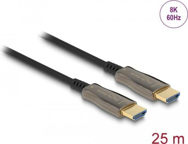 Delock - Highspeed HDMI-Kabel - HDMI männlich bis HDMI männlich - 25