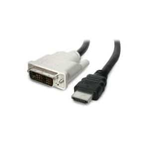 StarTech.com HDMI auf DVI-D Kabel - HDMI Adapterkabel (Stecker/Stecker) - Videokabel - HDMI / DVI - 24 AWG - HDMI