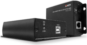 LINDY - Sender und Empfänger - USB-Erweiterung - USB2.0 - 4 Anschlüsse - bis zu 140 m (42710)