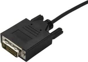 StarTech.com 3 m (10 ft.) USB-C to DVI Cable - 1920 x 1200 - Black - Externer Videoadapter - VIA/VLI - VL100 / Parade - PS171 - USB-C - DVI - Schwarz