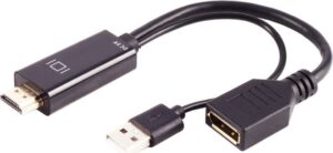 shiverpeaks ®-BASIC-S--Adapter-HDMI-A Buchse auf DisplayPort Stecker