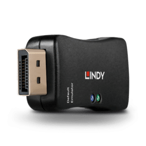 Lindy DisplayPort 1.2 EDID Emulator - EDID-Leser/Schreiber - DisplayPort - Schwarz