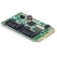 DeLOCK - MiniPCIe Modul - I/O PCI Express Full Size - > 2 x SATA 600 (95233)