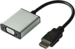 VALUE - Video- / Audio-Adapter - HDMI / VGA / Audio - HDMI (M) bis HD-15
