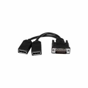 StarTech.com LFH 59 Male to Dual Female DisplayPort DMS 59 Cable - Display-Splitter - DMS-59 (M) - DisplayPort (W) - 20