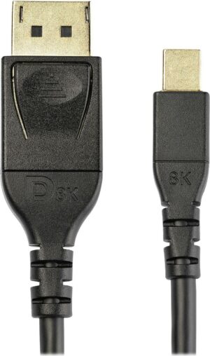 StarTech.com 6ft (2m) VESA Certified Mini DisplayPort to DisplayPort 1.4 Cable