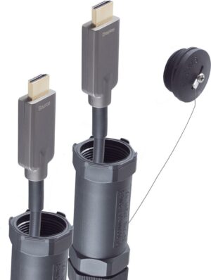 shiverpeaks BASIC-S--HDMI Anschlußkabel-Optisches HDMI Trittfest Armored Kabel 4K 75.0m - Kabel - Digital/Display/Video HDMI-Kabel (BS30-04755)