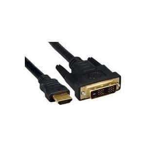 MicroConnect - Adapterkabel - HDMI männlich zu DVI-D männlich - 10 m - Schwarz
