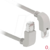DELOCK 85852 - Patchkabel Cat.5e SF/UTP oben/unten gewinkelt 0